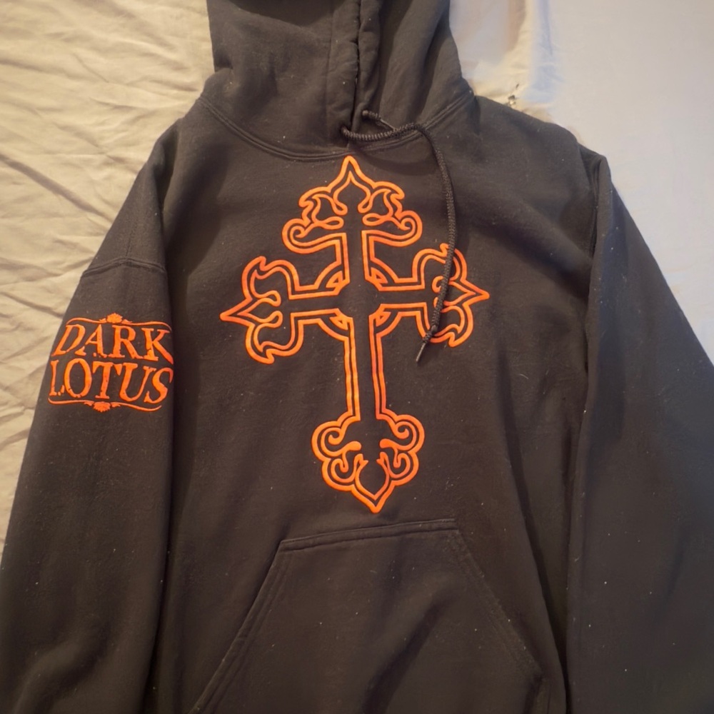Dark Lotus Black Hoodie small